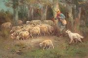 unknow artist Sheep 108 Spain oil painting artist